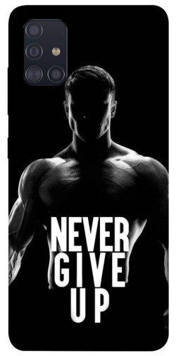 Чехол itsPrint Never give up для Samsung Galaxy A51