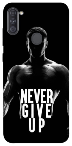 Чехол itsPrint Never give up для Samsung Galaxy A11