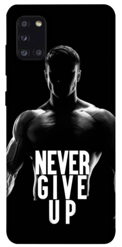 Чехол itsPrint Never give up для Samsung Galaxy A31