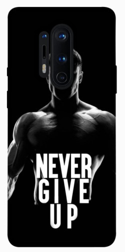 Чехол itsPrint Never give up для OnePlus 8 Pro