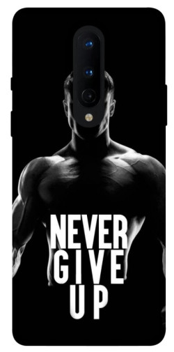 Чехол itsPrint Never give up для OnePlus 8