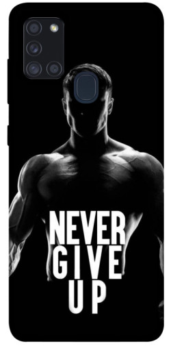 Чехол itsPrint Never give up для Samsung Galaxy A21s