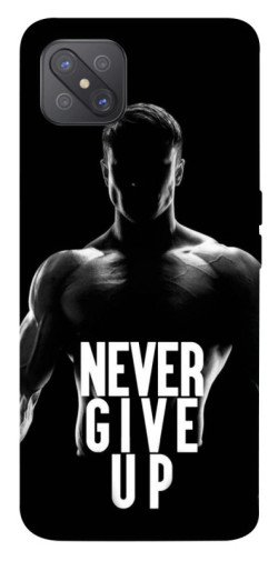 Чехол itsPrint Never give up для Oppo A92s