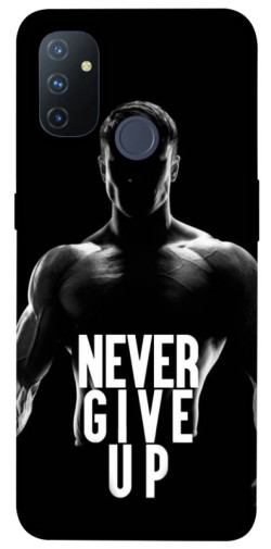 Чехол itsPrint Never give up для OnePlus Nord N100