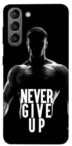 Чехол itsPrint Never give up для Samsung Galaxy S21