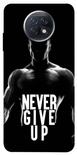 Чехол itsPrint Never give up для Xiaomi Redmi Note 9 5G / Note 9T