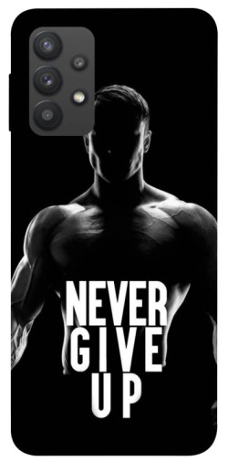 Чехол itsPrint Never give up для Samsung Galaxy A32 (A325F) 4G