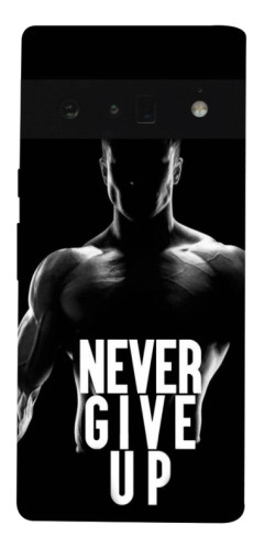 Чехол itsPrint Never give up для Google Pixel 6 Pro