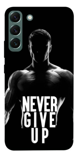 Чехол itsPrint Never give up для Samsung Galaxy S22+