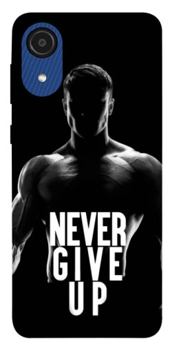 Чехол itsPrint Never give up для Samsung Galaxy A03 Core