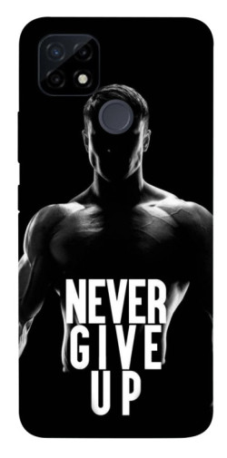 Чохол itsPrint Never give up для Realme C12