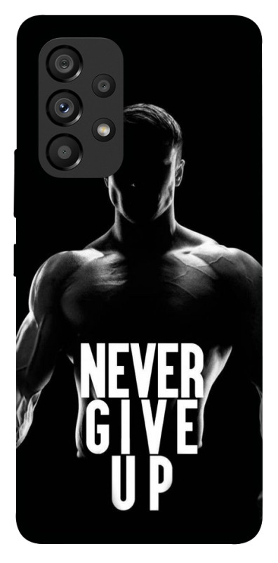 Чохол itsPrint Never give up для Samsung Galaxy A53 5G, спорт, купити оптом з доставкою