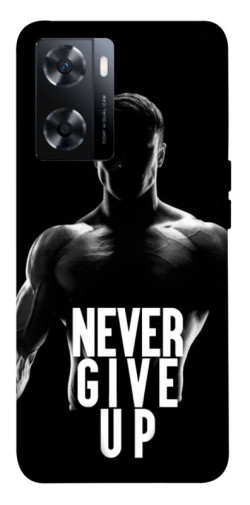 Чехол itsPrint Never give up для OnePlus Nord N20 SE