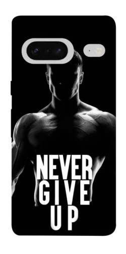 Чехол itsPrint Never give up для Google Pixel 7