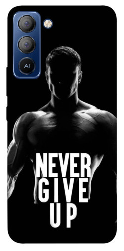 Чехол itsPrint Never give up для TECNO Pop 5 LTE