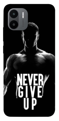 Чехол itsPrint Never give up для Xiaomi Redmi A1+ / A2+