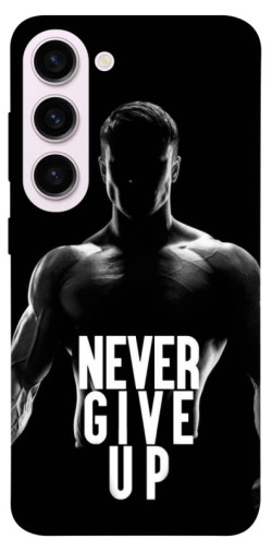 Чехол itsPrint Never give up для Samsung Galaxy S23+