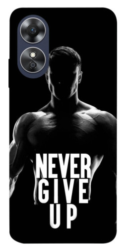 Чехол itsPrint Never give up для Oppo A17