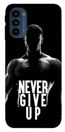 Чехол itsPrint Never give up для Motorola Moto G41