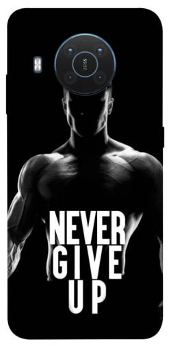 Чехол itsPrint Never give up для Nokia X10 / X20