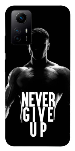 Чохол itsPrint Never give up для Xiaomi Redmi Note 12S