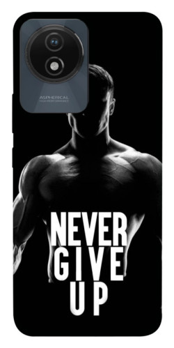 Чехол itsPrint Never give up для Vivo Y02