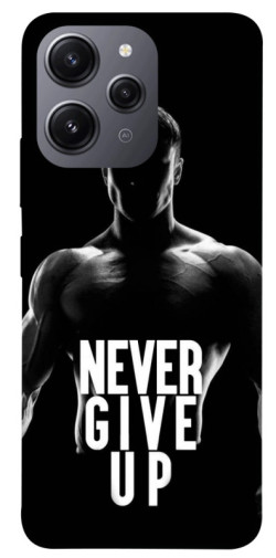 Чохол itsPrint Never give up для Xiaomi Redmi 12