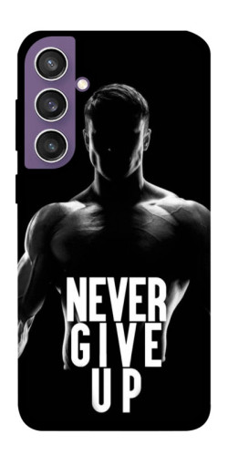 Чехол itsPrint Never give up для Samsung Galaxy S23 FE