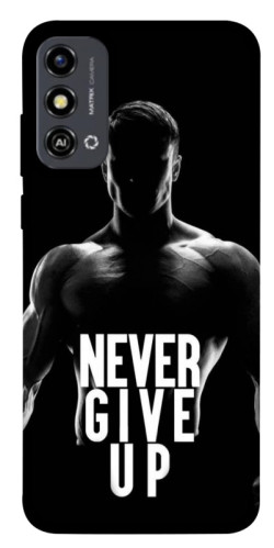 Чехол itsPrint Never give up для ZTE Blade A53