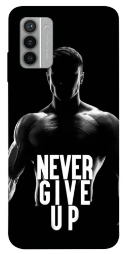 Чехол itsPrint Never give up для Nokia G42