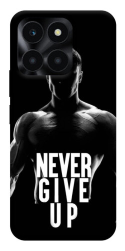 Чехол itsPrint Never give up для Huawei Honor X6a