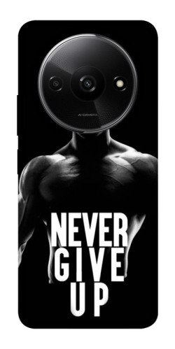 Чехол itsPrint Never give up для Xiaomi Redmi A3