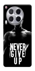 Чехол itsPrint Never give up для TECNO Camon 30 (CL6)