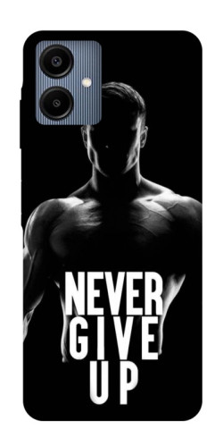 Чехол itsPrint Never give up для Samsung Galaxy A06
