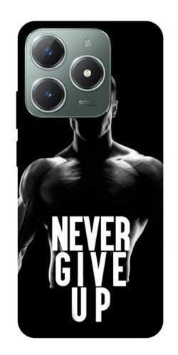 Чохол itsPrint Never give up для Realme C61 4G