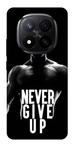 Чехол itsPrint Never give up для Xiaomi Redmi Note 14 Pro+ 5G