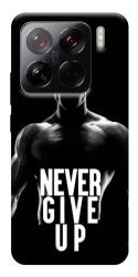 Чехол itsPrint Never give up для Xiaomi 15 Pro