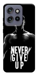 Чехол itsPrint Never give up для Motorola Edge 50 Neo