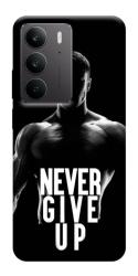 Чехол itsPrint Never give up для Realme C75