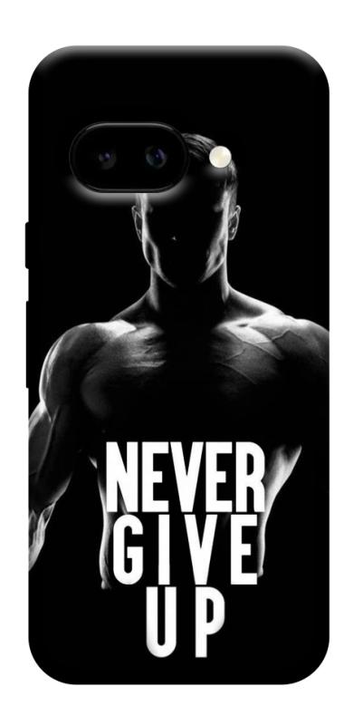 Чехол itsPrint Never give up для Google Pixel 9a, спорт, купить оптом с доставкой