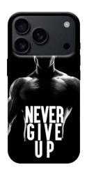 Чехол itsPrint Never give up для Apple iPhone 17 Pro (6.3")