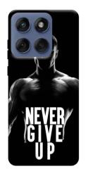 Чехол itsPrint Never give up для Motorola Edge 60 Fusion