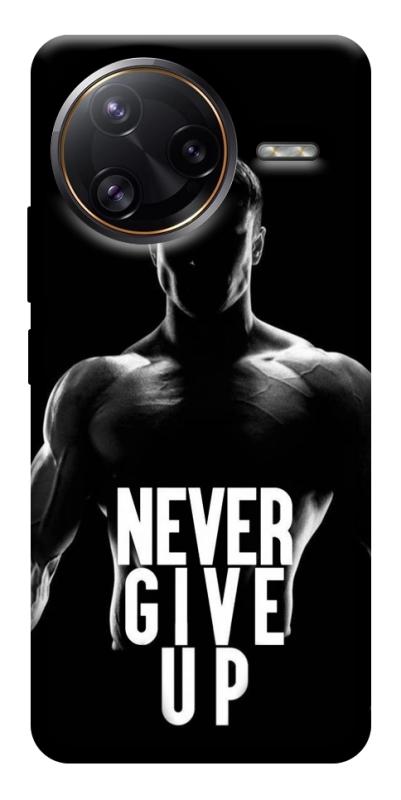 Чехол itsPrint Never give up для Xiaomi Poco F7, спорт, купить оптом с доставкой