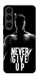 Чехол itsPrint Never give up для Samsung Galaxy S25 FE