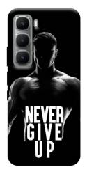 Чехол itsPrint Never give up для Infinix Hot 60i