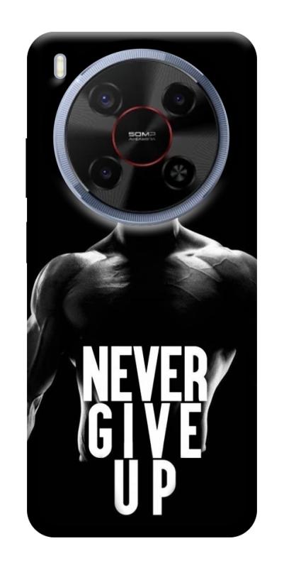 Чехол itsPrint Never give up для ZTE Nubia V70 Max, спорт, купить оптом с доставкой