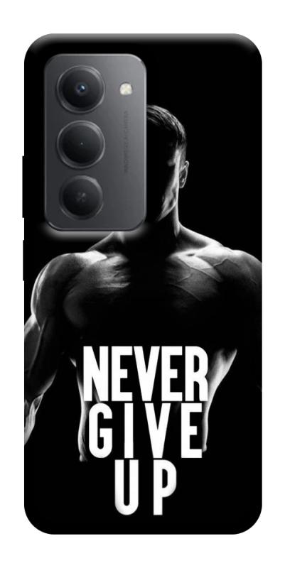 Чехол itsPrint Never give up для Xiaomi Redmi 15 (Global), спорт, купить оптом с доставкой