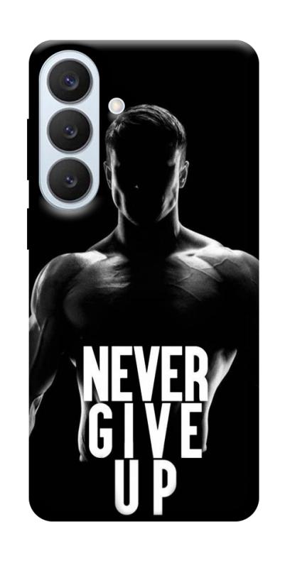 Чехол itsPrint Never give up для Samsung Galaxy S26+, спорт, купить оптом с доставкой