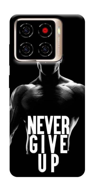 Чехол itsPrint Never give up для ZTE Blade A56, спорт, купить оптом с доставкой