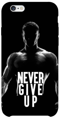 Чохол itsPrint Never give up для Apple iPhone 6/6s (4.7")
